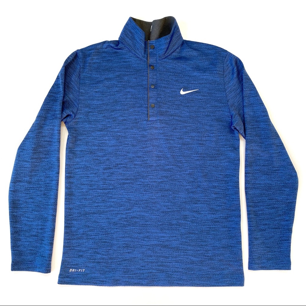 NIKE GOLF TIGER WOODS TW HEATHER POLO SHIRT